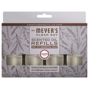 Lavender Plug In Scented Oil Refill, 4-Pack