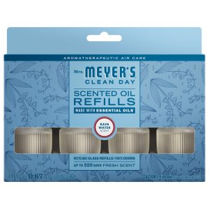 Rain Water Plug In Scented Oil Refill, 4-Pack