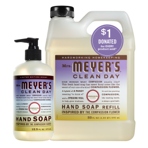 Compassion Flower Liquid Hand Soap & Refill Set