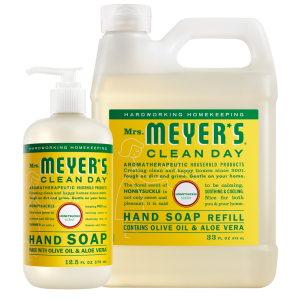 Honeysuckle Liquid Hand Soap & Refill Set